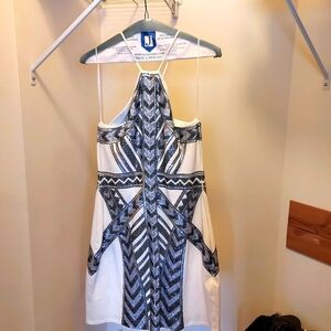 Bodycon halter sequin dress from Express, Size medium